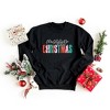 Simply Sage Market Women's Graphic Sweatshirt Merry Christmas Distressed - 3 of 4
