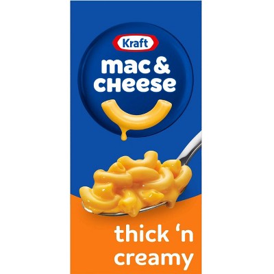 Kraft Thick 'n Creamy Mac N Cheese Dinner, 7.25 oz Box (Pack of 3)