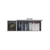 INFURNIC Decorative Wall Shelf 47" Wall Cabinet with Lift Up Door and Open Shelf for Storage Easy Installation, Grey, 13"*47.2"*14.9" - 2 of 4