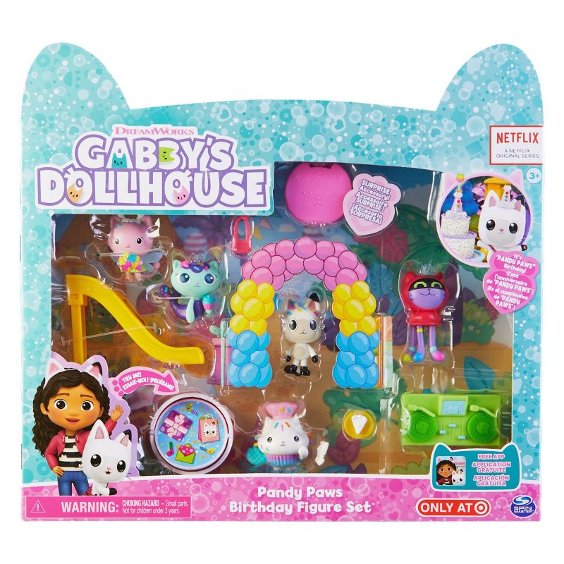 Gabby&#39;s Dollhouse &#8211; Pandy Paws&#39; Birthday Figure Set (Target Exclusive), 3 of 10