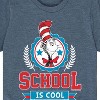 Boys' - Dr. Seuss - Cat In The Hat School Is Cool Short Sleeve Graphic T-Shirt - 2 of 4