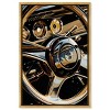 Notoriart Elegant Steering Wheel Car Wall Art Framed - 3 of 4