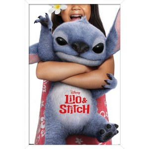 Trends International Disney Lilo & Stitch (2025) - Hug One Sheet Framed Wall Poster Prints - 1 of 4