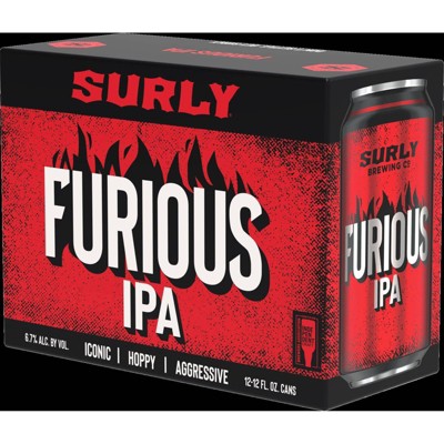 Surly Furious IPA Beer - 12pk/12 fl oz Cans