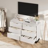 Tall 4-Drawer Dresser, Freestanding Vertical Storage Cabinet for Bedroom, Closet, Living Room, Hallway, or Entryway - 4 of 4