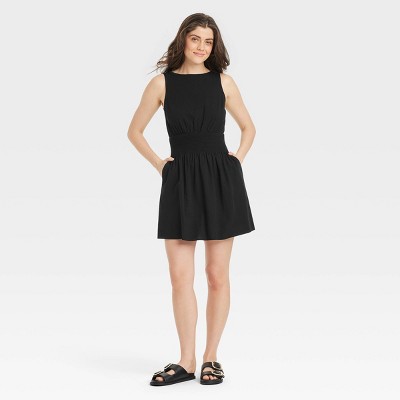 Women's Linen Mini Sundress - Universal Thread™