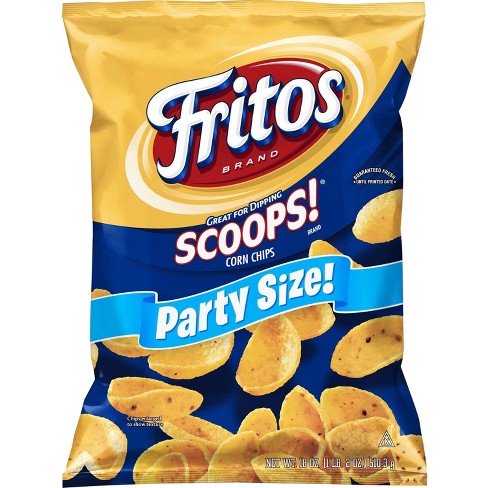 fritos scoops spicy jalapeno flavored corn chips
