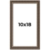 PosterPalooza | Sculpted Silver Picture Frame - UV Acrylic, Foam Board Backing, Hanging Hardware - 2 of 4