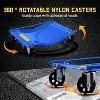 Acekool Car Dolly Set of 2, 5000 lb Capacity Wheel Dolly, Heavy Duty Vehicle Mover with 3.5" Steel Casters, 24x15 Inch Platform, Garage Tool - 3 of 4