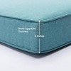 KINWELL Set of 2 Extra Thick Outdoor Chaise Lounge Cushions (5-inch Thick) - 2 of 4