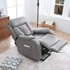 Kumasinova Electric Power Lift Recliner Chair for Adults, Heavy Duty Lift Chair with Side Pocket, Accent Chairs for Living Room - Adjustable Angles - 2 of 4