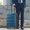 FATMOON 6-Piece ABS Hardshell Luggage Set - Lightweight & Durable Suitcases with Dual Spinner Wheels, Carry-On & Check-In Size, Inky Blue - 2 of 4