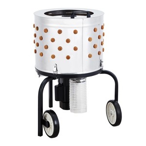 Chicken Plucker Machine, Stainless Steel Poultry Plucker with Rubber Fingers for Farms and Restaurants - 1 of 4