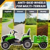 JOYRACER 2WD 24V 2-Seater Electric Ride-On UTV for Kids, 2×75W Motors, Remote Control, LED Lights, Spring Suspension, 3 Speeds & Bluetooth Music - 2 of 4