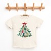Christmas Tree Stitched - Youth Short Sleeve Graphic T-Shirt - 2 of 4