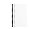 Staples Plastic Comb Binding Spines 3/8" Diameter 55 Sh. Black 25/PK 17463 - 2 of 3