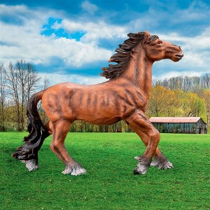 Design Toscano Unbridled Running Wild Mustang Horse Statue - 1 of 4
