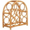 Wilda Rattan Bottle Rack - STG1801 - Natural - Safavieh - 3 of 4
