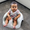Bumbo Infant Baby Sit up Floor Seat LITE with Cushioned Seat and Safety Strap, Age 6 -12 Months, Perfect Baby Shower Gift, Cool Grey - 3 of 4