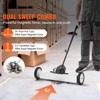 VEVOR 24-Inch Magnetic Sweeper with Wheels, 50 lbs Capacity, with Telescoping Magnetic Pickup Tool, Adjustable Handle, Magnetic Pickup Sweeper, White - 3 of 4
