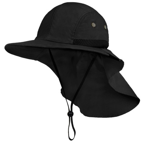 Men Women Neck Face Flap Hat Sun Protection Cap Wide Brim Hot