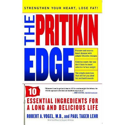 Pritikin Edge - by  Robert A Vogel & Paul Tager Lehr (Paperback)