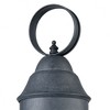 Elk Home Onion 1 - Light Post Light in  Aged Zinc - 2 of 3