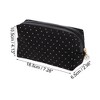 Unique Bargains Women Portable Solid Color Makeup Bag 1 Pc - image 3 of 3