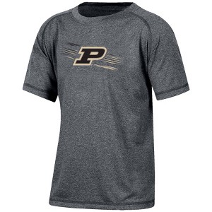 NCAA Purdue Boilermakers Boys' Gray Poly T-Shirt - 1 of 3