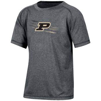 NCAA Purdue Boilermakers Boys' Gray Poly T-Shirt