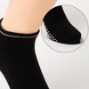 Anna-Kaci Women's 5-Pack Ankle Grip Socks with Non-Slip Soles for Everyday Indoor Comfort - 3 of 4