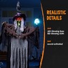Joyfy 59" Halloween Hanging Talking Witch, Halloween Hanging Ghosts Decorations Prop, Light-up Hanging Witch for Haunted House Outdoor/Indoor Decor - 3 of 4