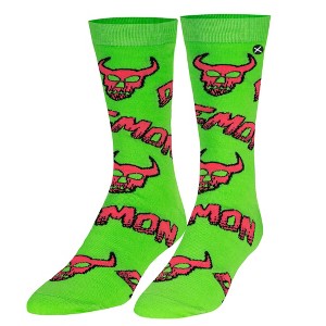 Odd Sox, Demon Time, Funny Novelty Socks, Large - 1 of 4