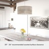 Hunter Fans 24" Solhaven Ceiling Light Brushed Nickel Finish - Modern 4-Light Pendant for Dining Room or Living Space - 3 of 4