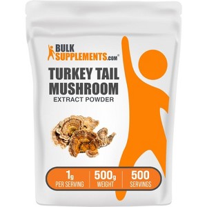 BulkSupplements Turkey Tail Mushroom Extract Powder - 1 of 4