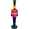 Northlight Fiberglass Commercial Christmas Toy Soldier with Jewels - 6.25' - 4 of 4