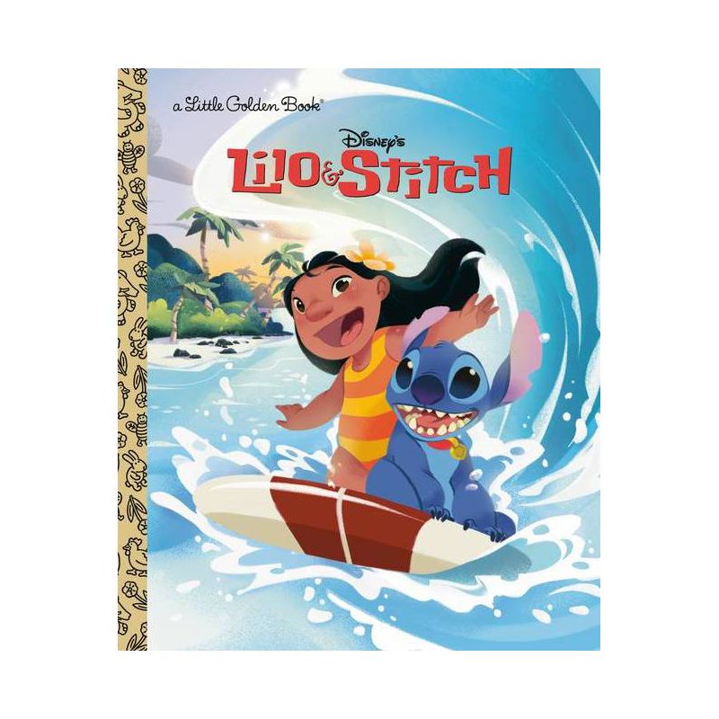 Lilo & Stitch (Disney Lilo & Stitch) - (Little Golden Book) by  Golden Books (Hardcover), 1 of 2