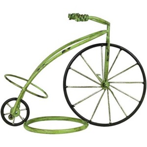 LIVEVIE Classic Vintage Bike Circus Style Wine Rack Holder Freestanding Wine Organizer Stand for Countertop or Tabletop, Perfect Home or Office D?cor - 1 of 4