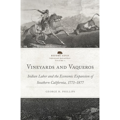 Vineyards and Vaqueros - (Before Gold: California Under Spain and Mexico) by  George Harwood Phillips (Paperback) - image 1 of 1