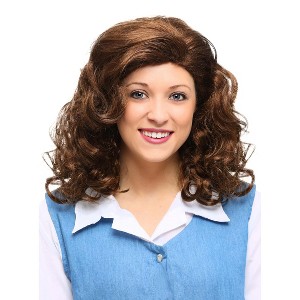HalloweenCostumes.com One Size Fits Most  Women  Back to the Future Jennifer Parker Wig, Brown - 1 of 2