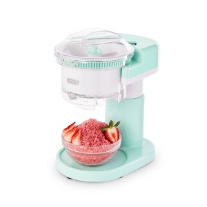 Dash Shaved Ice Maker: Aqua Blue Ice Shaver Machine, Slushie & Snow Cone Maker, Dishwasher-Safe Parts, 85W, 1-Year Warranty - 1 of 4