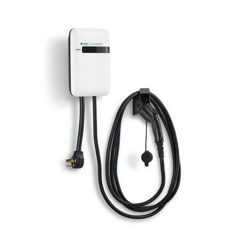 Level 2, EV Charger for Electric Vehicle, 240V/40Amp, White