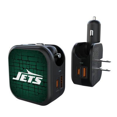 NFL AFC Teams Brick Wall 18-Watt 2 in 1 USB A/C Charger
