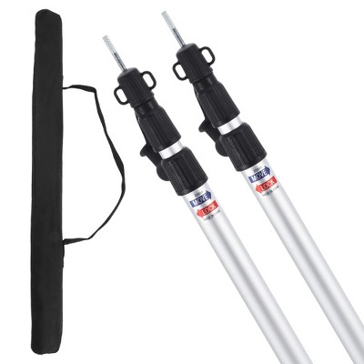 Unique Bargains Aluminum Alloy Adjustable Replacement Camping Tarp Poles for Shelter