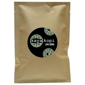 Kaya Kopi Premium Lam Dong From Bao Loc Region, Lam Dong, Vietnam - Energy Robusta Roasted Whole Coffee Beans, 12 Ounce - 1 of 4