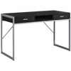 PAGED Simple Modern Computer Desk, 47" L Home Office Desk with 2 Storage Drawers and Metal Legs for Office - 3 of 4