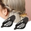 Unique Bargains Women's Plastic Hair Claws 4.69"x1.89"x1.02" 2Pcs - 2 of 4