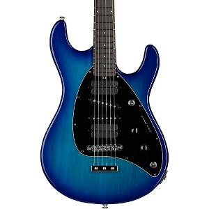 Ernie Ball Music Man Steve Morse STD Electric Guitar Morse Blue Burst - 1 of 4