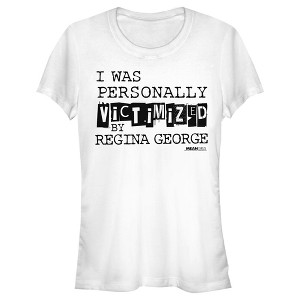 Junior's Mean Girls Victimized by Regina George T-Shirt - 1 of 4