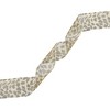 INSPIRE CHIC Leopard Ribbon Pattern Flat Wide Lace Shoelaces for Sneakers 1 Pair - 4 of 4